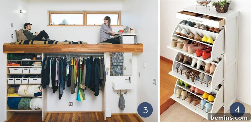 Vertical Clothing Storage