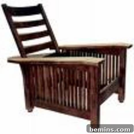 Old model wooden chair.