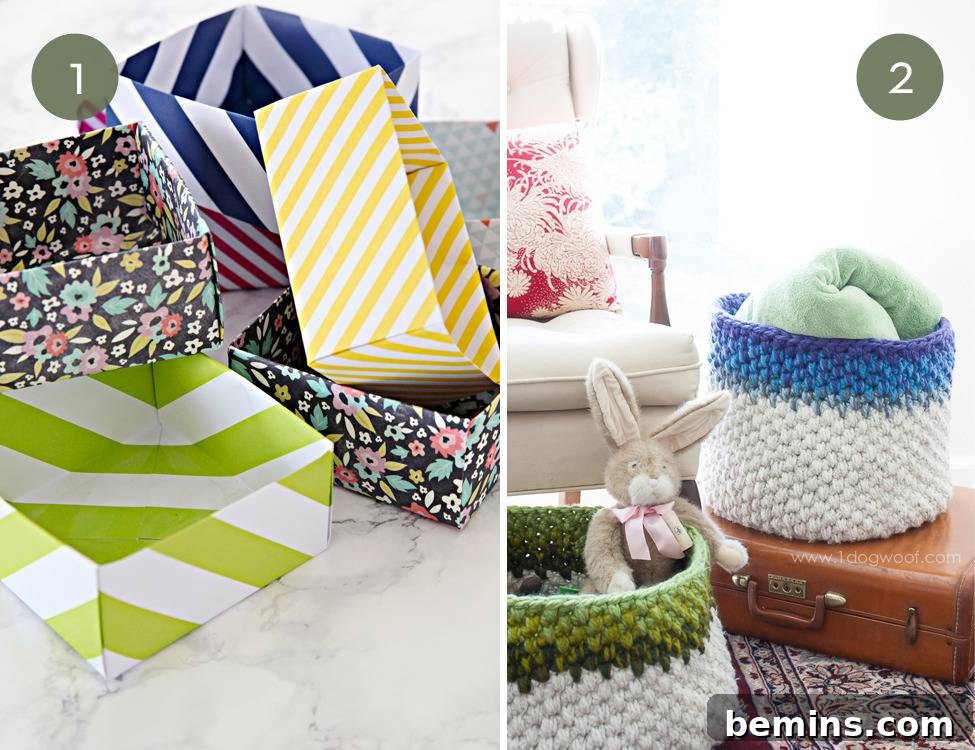Curated Collection: 10 Inspiring DIY Storage Solutions 3 Colorful DIY drawer organizers