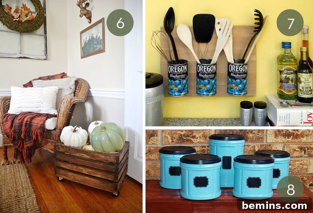 Curated Collection: 10 Inspiring DIY Storage Solutions 5 DIY reversible fabric storage box