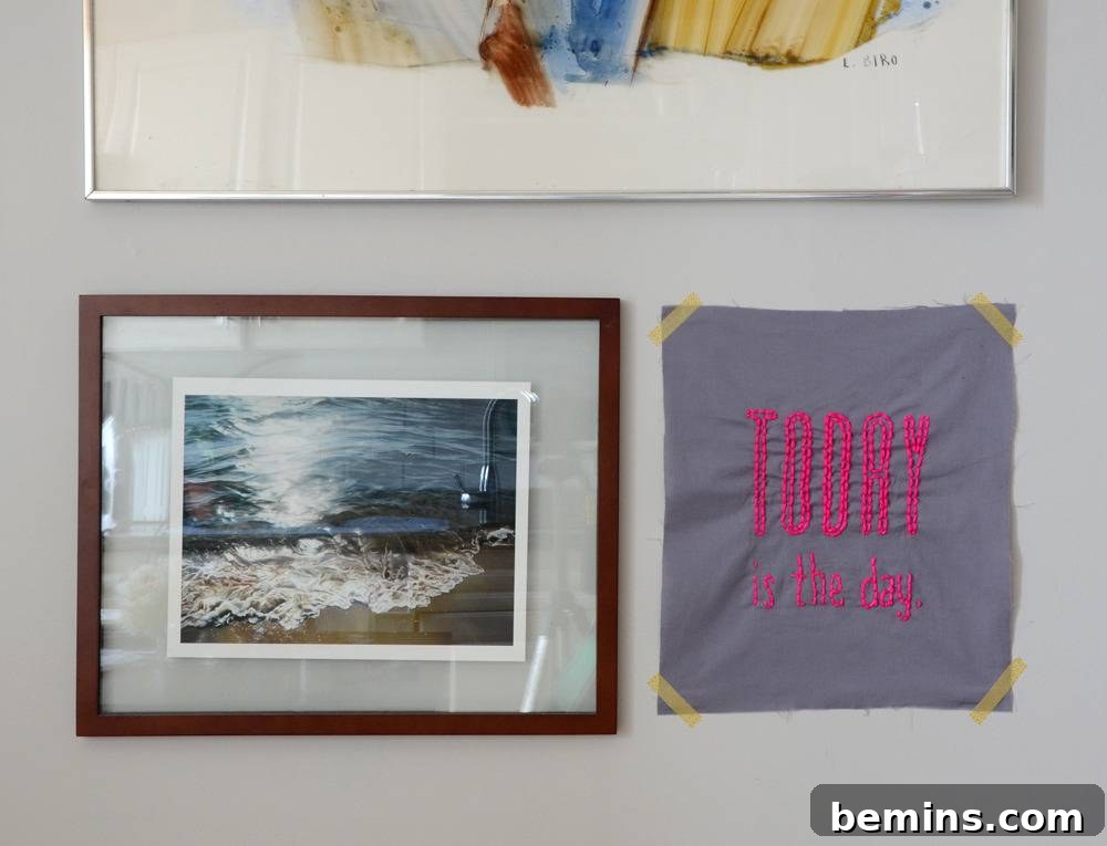 DIY Typography Wall Art