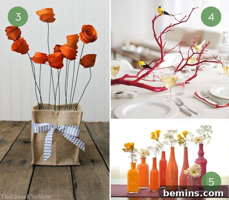 Budget-Friendly DIY Centerpieces for Any Occasion 4 DIY Paper Flower Centerpiece