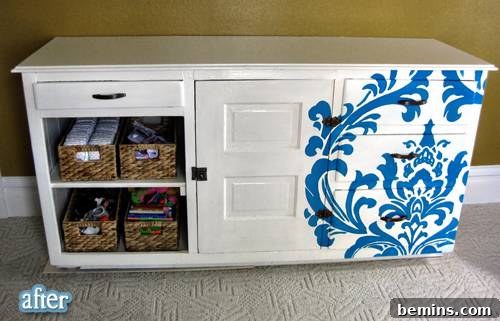 Top Painted Furniture Transformations: Editors' Picks 4 Buffet after makeover