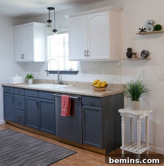 Painted Cabinets and Crown Molding: Adding Elegance and Style