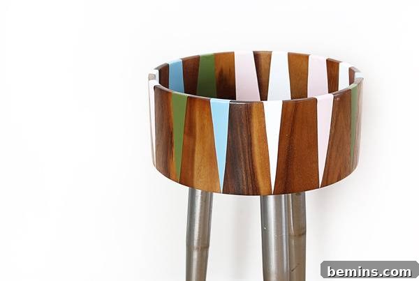 DIY Modern Plant Stand