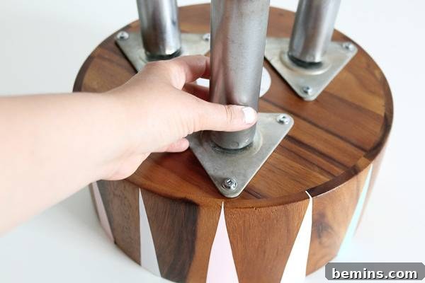 DIY Modern Plant Stand