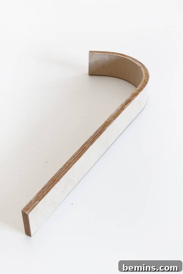 Crafting a Modern DIY Bent Plywood Lamp 11 DIY Molded Plywood Light Fixture