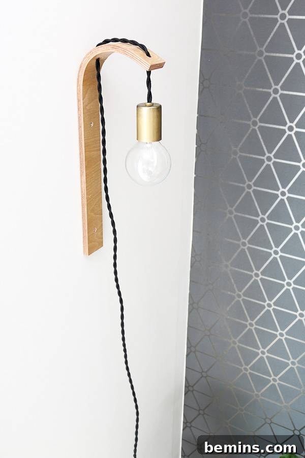 Crafting a Modern DIY Bent Plywood Lamp 15 DIY Molded Plywood Light Fixture