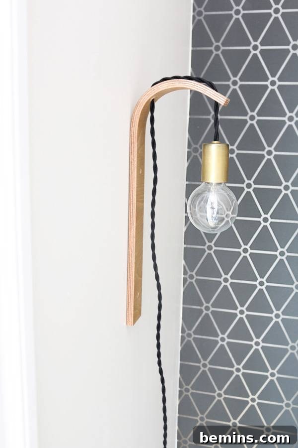 Crafting a Modern DIY Bent Plywood Lamp 3 DIY Molded Plywood Light Fixture