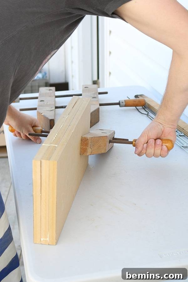 Crafting a Modern DIY Bent Plywood Lamp 7 DIY Molded Plywood Light Fixture