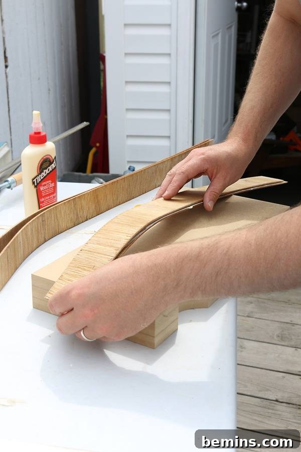 Crafting a Modern DIY Bent Plywood Lamp 10 DIY Molded Plywood Light Fixture