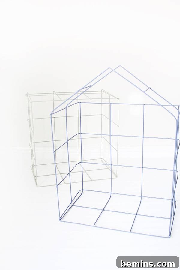 Materials for DIY Wire Mesh Shelf
