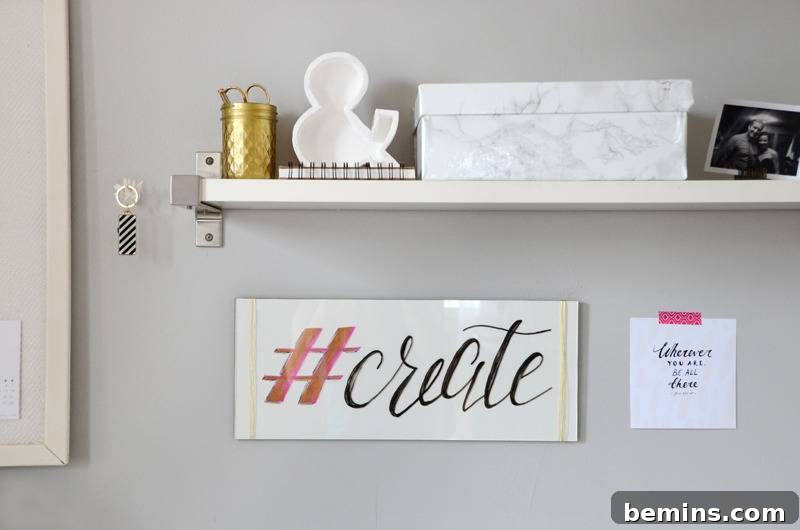 Another Example of the DIY Hashtag Message Board