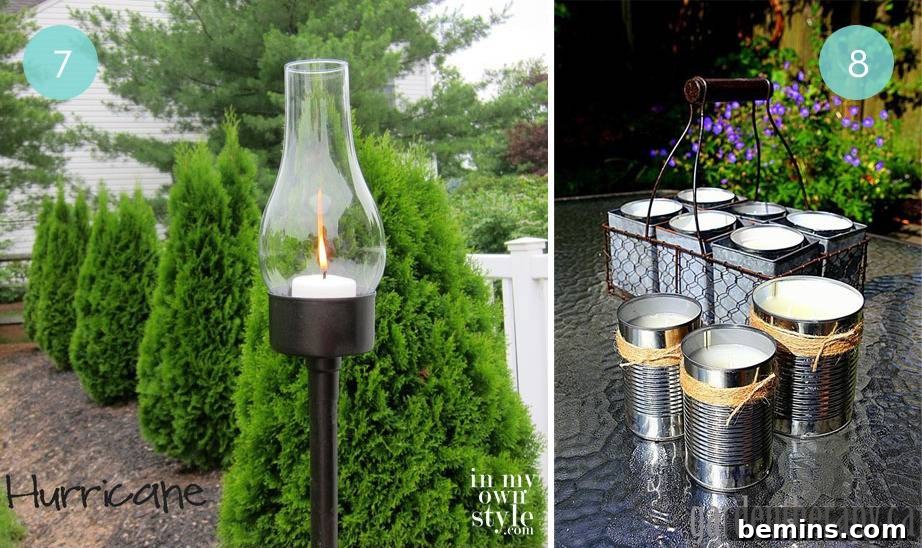 Tuna Can Hurricane Lamp