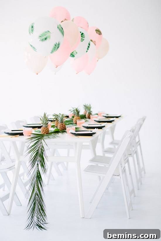 Botanical Dinner Party Decor