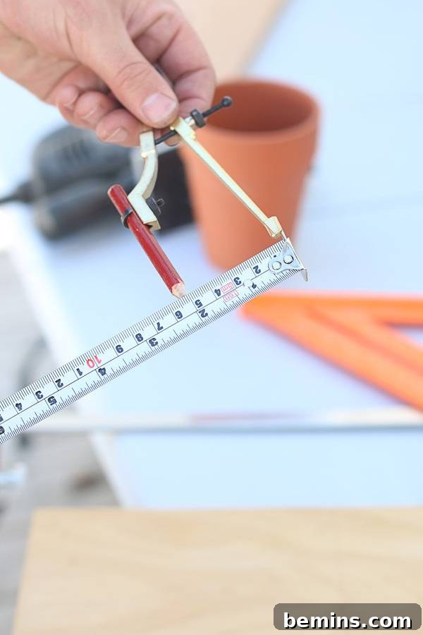 DIY Hanging Planter Shelf