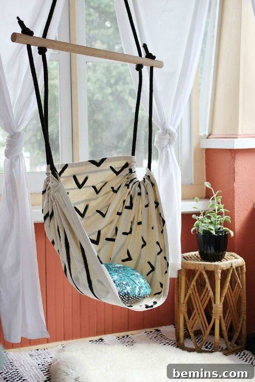 Hanging Hammock Chair DIY