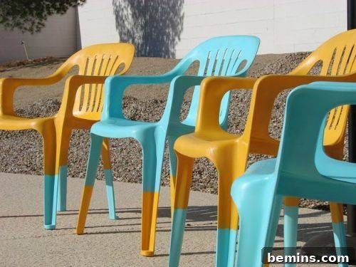 Plastic Chair Makeover DIY