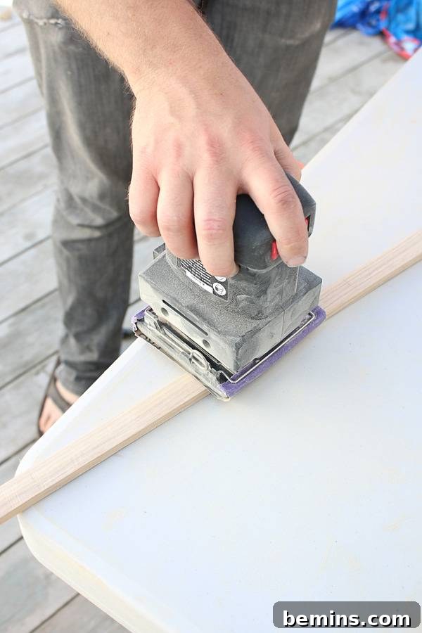 Simple DIY Magnetic Poster Display 6 Inserting Magnets into the Wood Strips