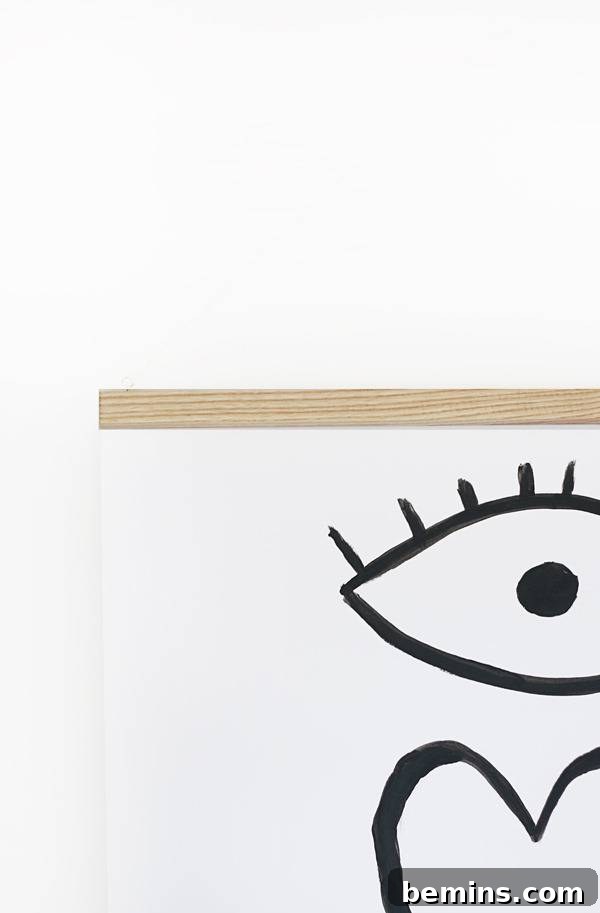 Simple DIY Magnetic Poster Display 9 DIY Magnetic Poster Frame: Displaying Your Art with Style