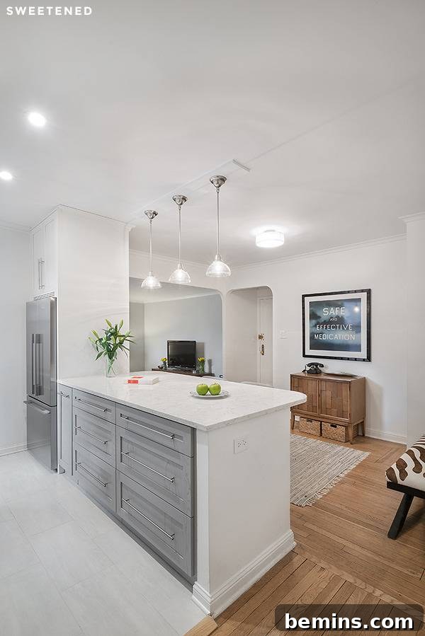 From Galley to Gourmet: A Kitchen Transformation 3 After: Open-Concept Kitchen Transformation