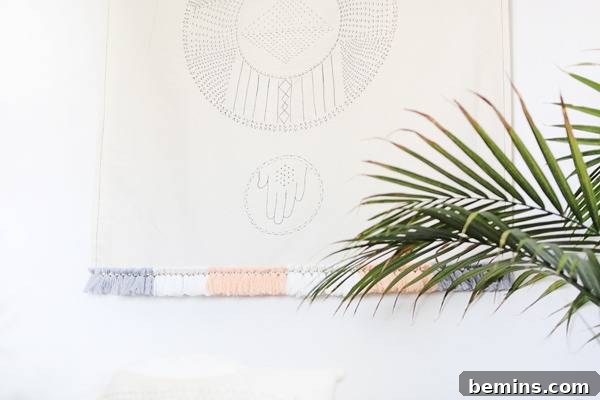 Budget-Friendly Boho Chic Textile Art 11 Bohemian-Inspired Wall Hanging