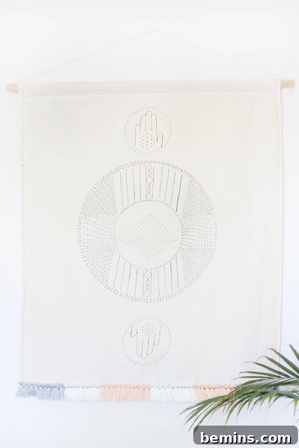 Budget-Friendly Boho Chic Textile Art 12 Bohemian-Inspired Wall Hanging