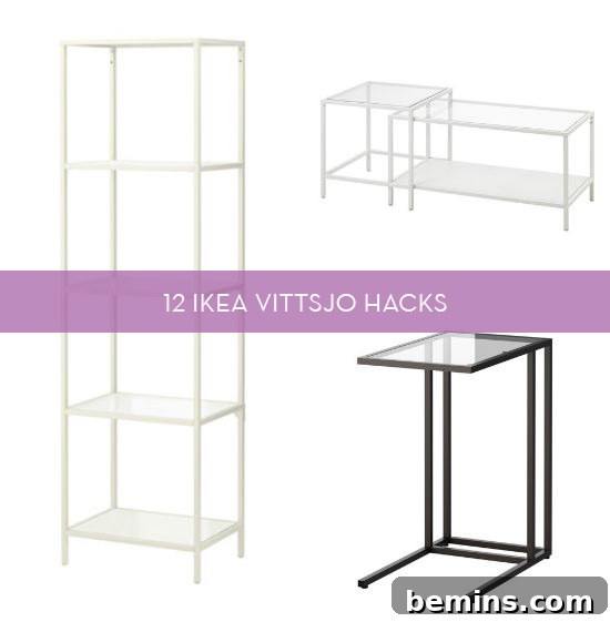 Creative IKEA VITTSJÖ Hack Ideas