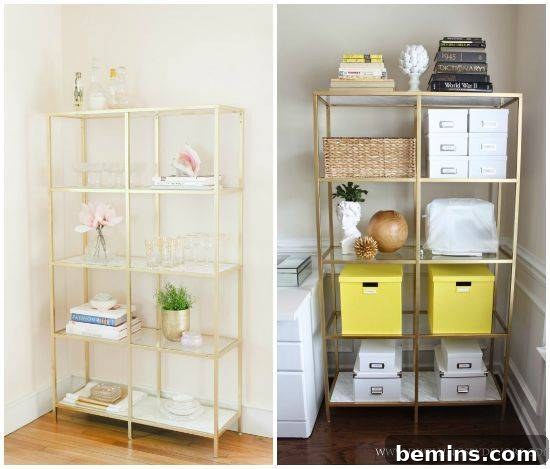 Creative IKEA VITTSJÖ Display Storage Hacks