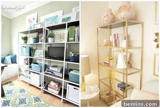 IKEA VITTSJÖ Entertainment Center Customization Hacks