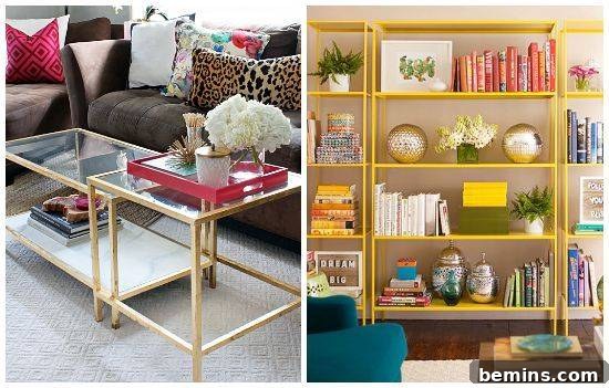 IKEA VITTSJÖ Nesting Coffee Table and Bookshelf Ideas