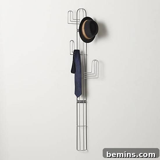 Cactus Coat Rack