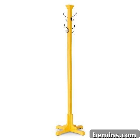 Threshold Windham Yellow Coat Rack