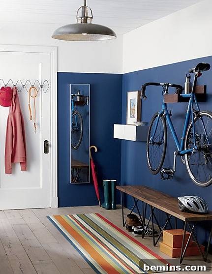 bike storage entry