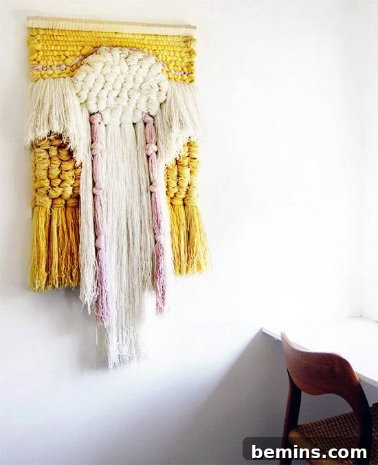 Fiber Wall Hanging