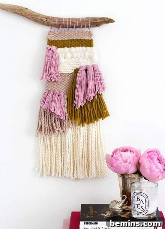 Step-by-Step Woven Wall Hanging Tutorial