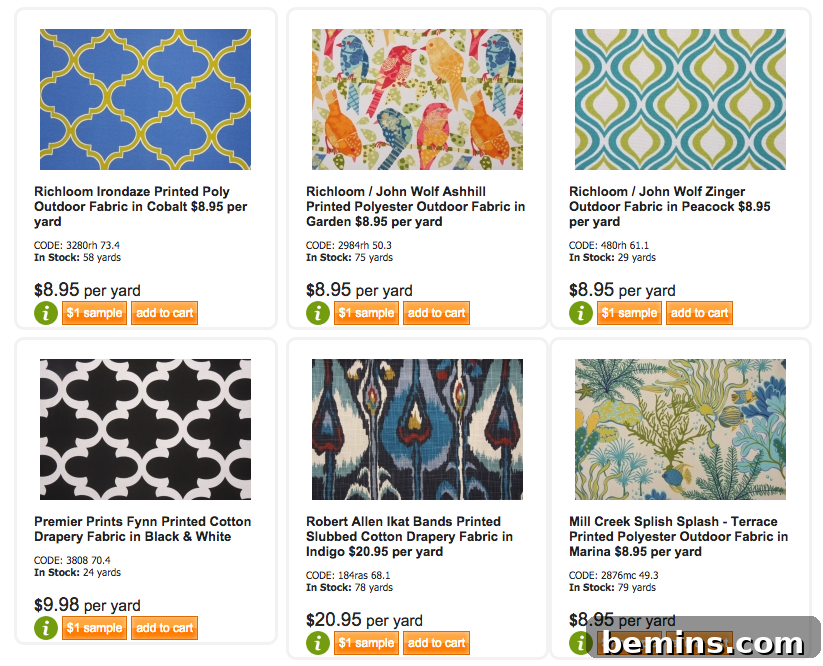 11 Budget-Friendly Online Fabric Shops for Your Next Project 12 Fabric Guru: Extensive Selection of Fabrics and Materials