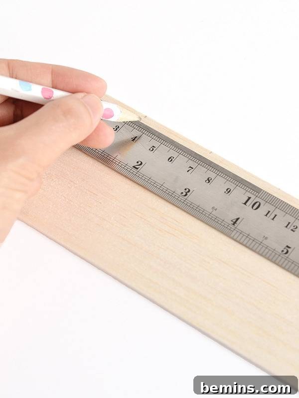 Printable reminder magnets - marking balsa wood