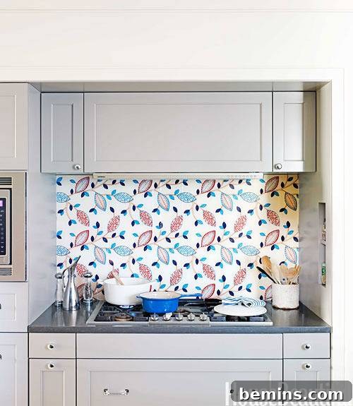 English Country Style Kitchen with Fabric Under-Sink Skirt - 15 Inspirational Ideas For Using Fabric In The Kitchen