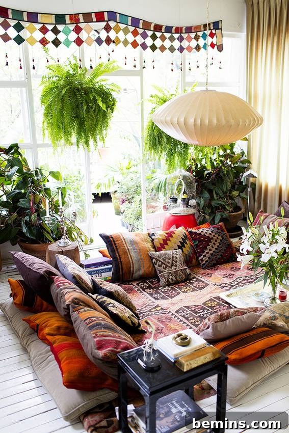 Bohemian Floor Seating Ideas