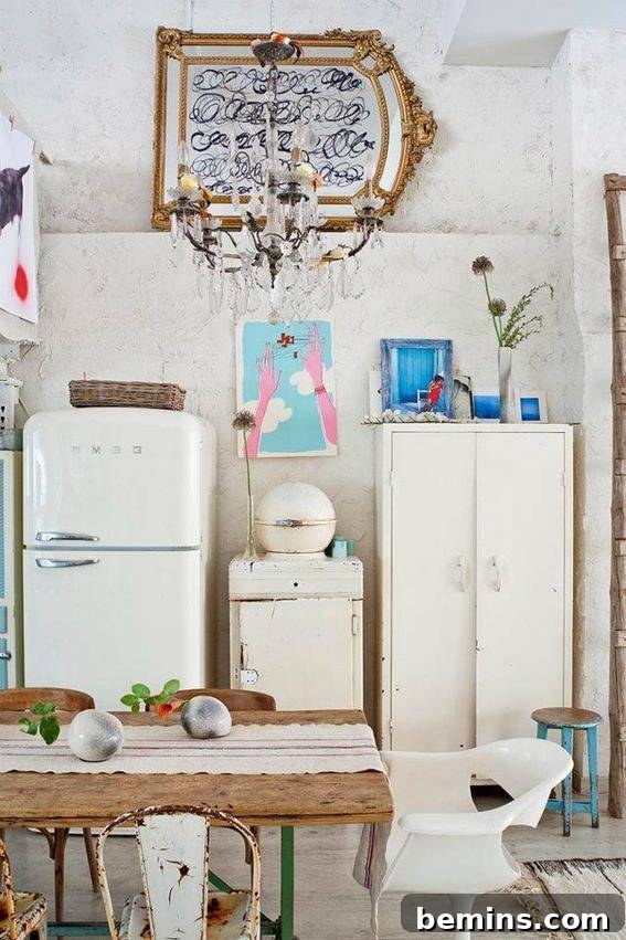 Earthy Bohemian Kitchen