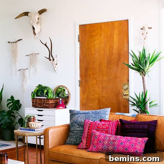 Californian Bohemian Living Room