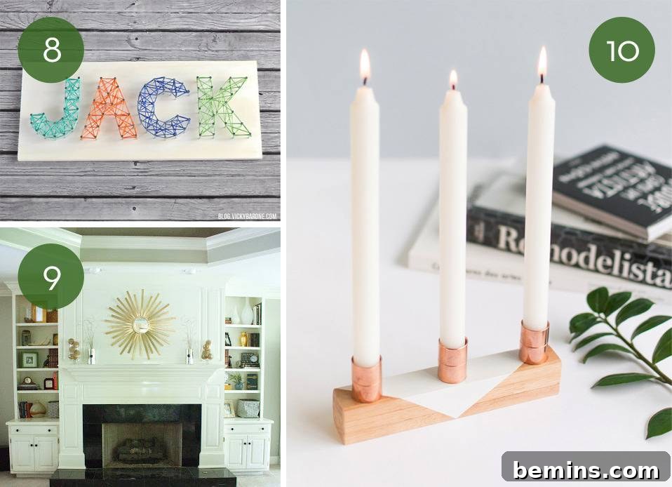 DIY Wood and String Art: A Creative and Easy Project