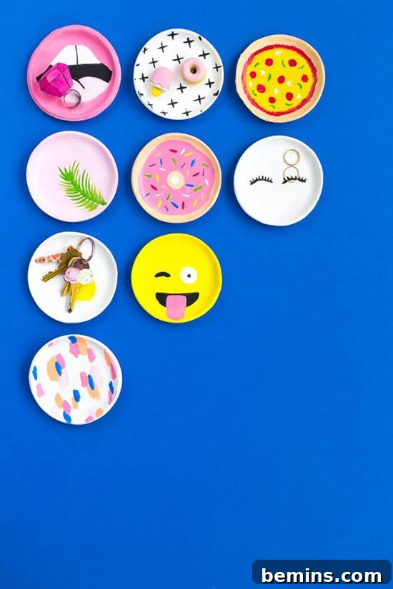 DIY Emoji Trinket Dishes: Add a Touch of Fun