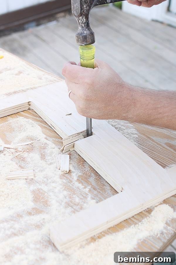 Chiseling Notches