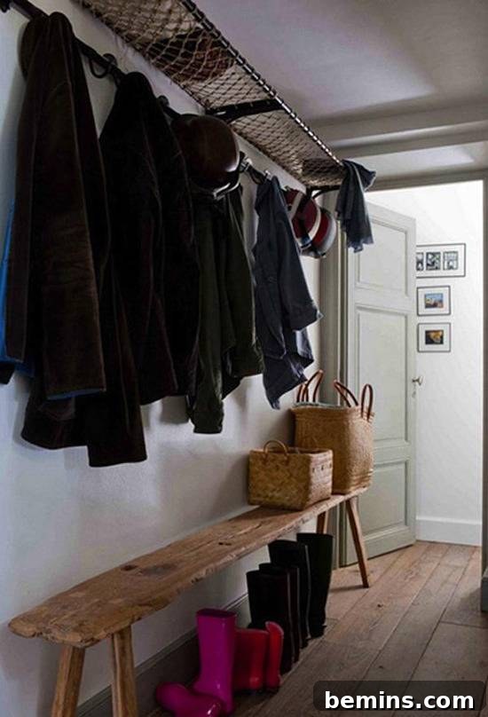 DIY Netting Shelf Project