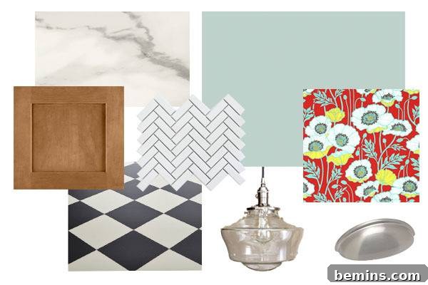 Fabric Inspired Kitchen Design