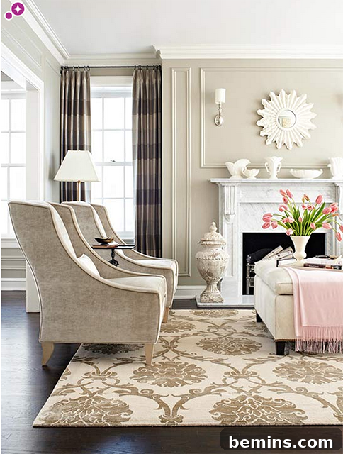 Room with crown molding adding architectural detail