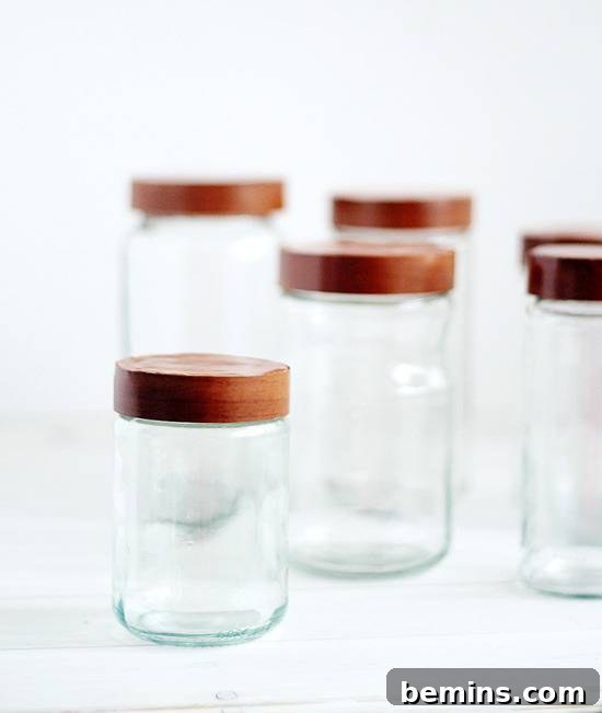 Wooden Jar Lids