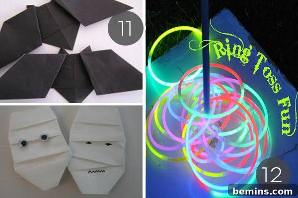 15 Spooktacular Halloween Party Games for Kids 6 Glowing ring toss and other Halloween game ideas.